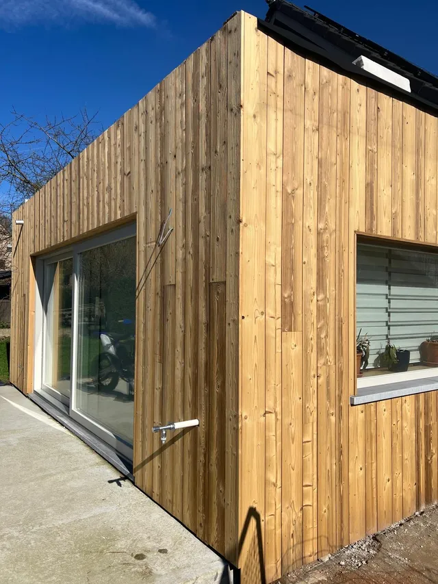 Pin Thermo D Mi-Bois 20 x 140 mm visible Naturel Lisse