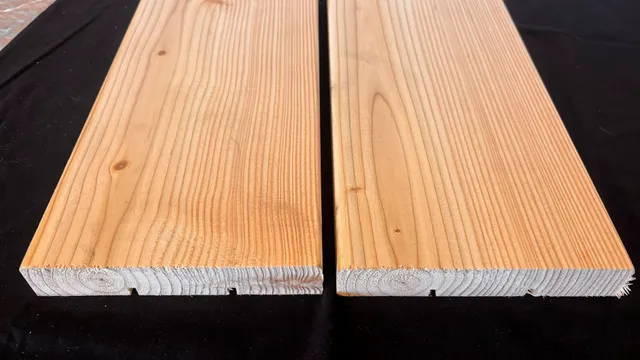 Mélèze de Pays&nbsp;: terrasse 28×140
