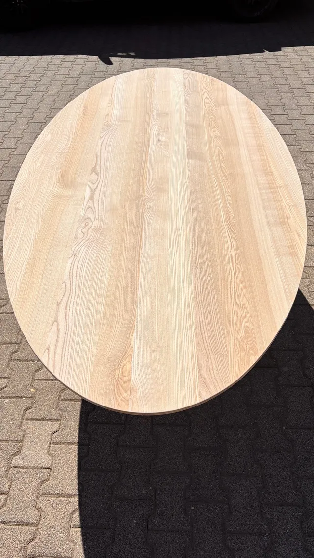 Table en Chêne massif&nbsp;: Oval